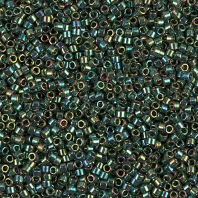 Emerald Gold Luster Miyuki Delica 11/0 DB0125
