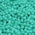3mm Fire Polish Chalk White Light Pink, Czech glass faceted round, 03000-34304