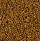 11-4459 Duracoat Dyed Opaque Sienna, Miyuki Seed Bead 11/0