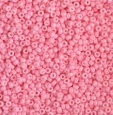 11-4466 Duracoat Dyed Opaque Light Carnation, Miyuki size Seed Bead, 11/0