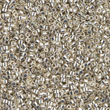 Delica 11/0 Galvanized Silver Miyuki Delica Bead, DB0035