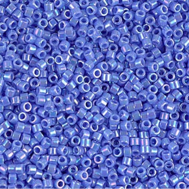 Opaque Medium Blue AB Miyuki Delica 11/0 DB0167