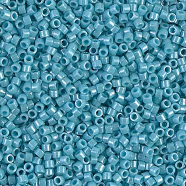 Opaque Turquoise Green Luster 11/0 Miyuki Delica Bead DB0217