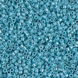 Opaque Turquoise Green Luster 11/0 Miyuki Delica Bead DB0217