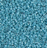 Light Aqua Luster, 11/0 Miyuki Delica Bead, DB0217 - 5 Grams