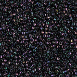 DB0004 11/0 Metallic Dark Plum Iris Miyuki Delica