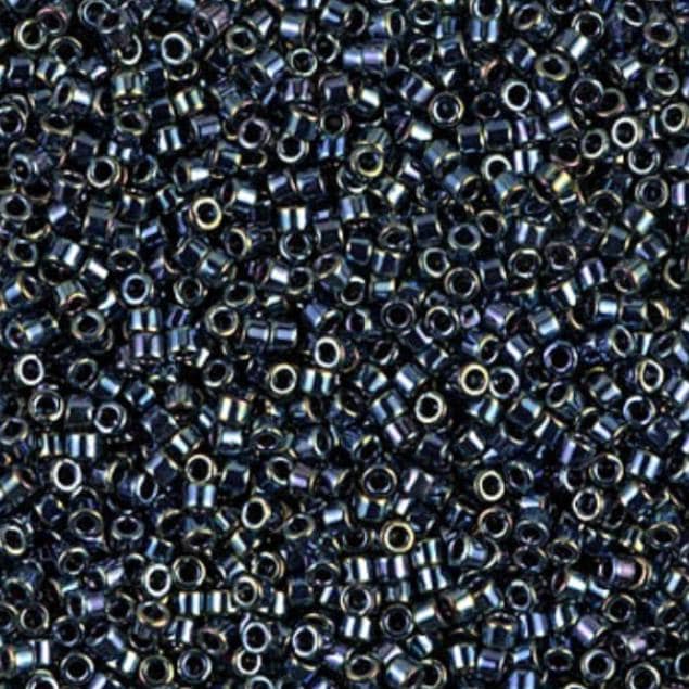 DB0006 11/0 Gunmetal Iris Miyuki Delica

