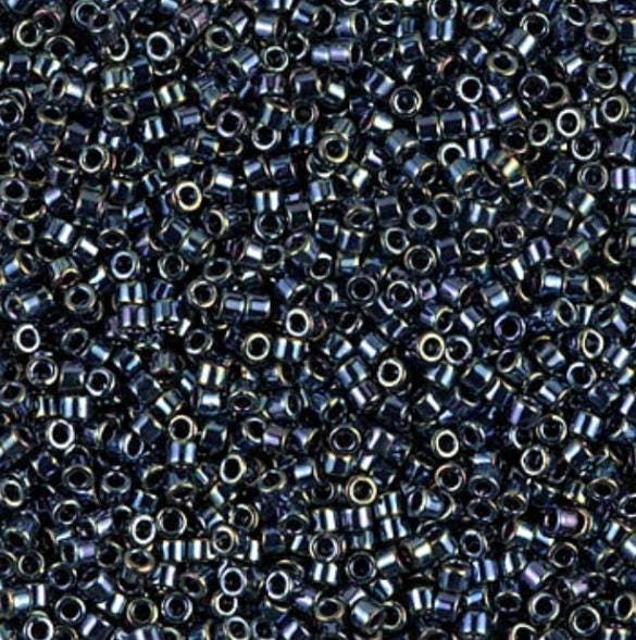 DB0006 11/0 Gunmetal Iris Miyuki Delica