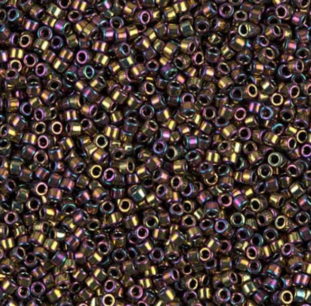 DB00023 11/0 Metallic Gold Iris Miyuki Delica