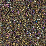 DB0029 11/0 Metallic Golden Olive Iris Miyuki Delica 