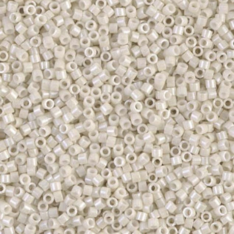 Alabaster Luster 11/0 Miyuki Delica DB0211
