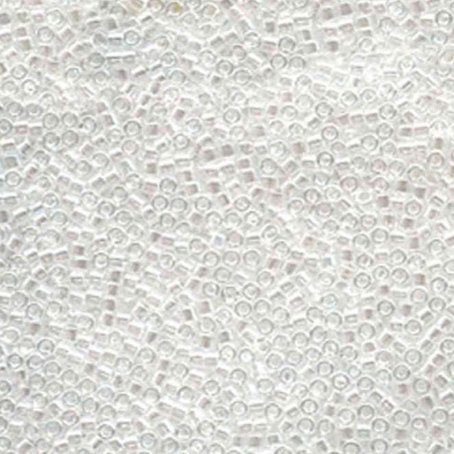 DB0050 11/0 Crystal Luster Miyuki Delica 