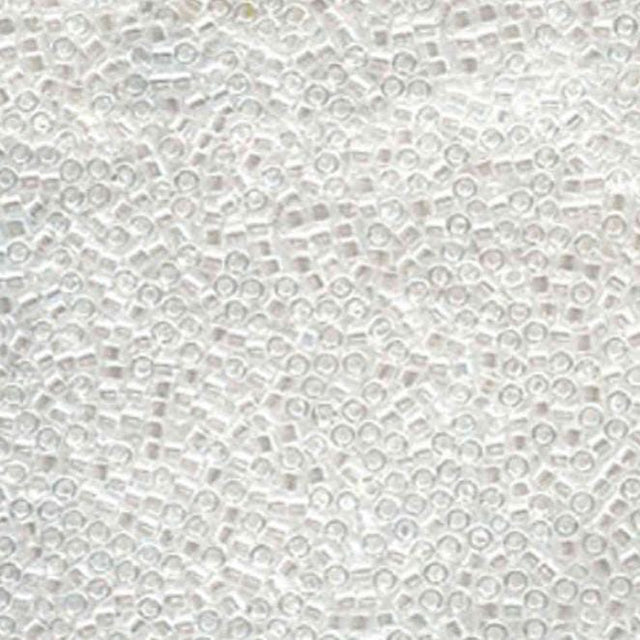 DB0050 11/0 Crystal Luster Miyuki Delica 