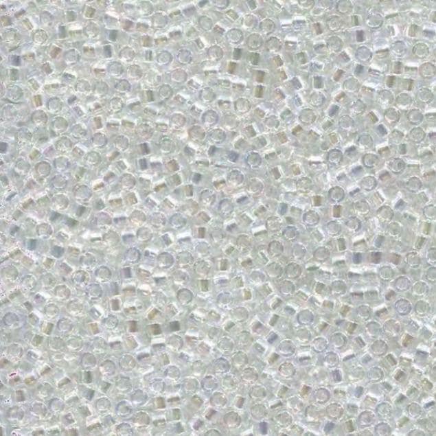 DB0051 11/0 Crystal AB Miyuki Delica 