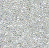 DB0051 11/0 Crystal AB Miyuki Delica