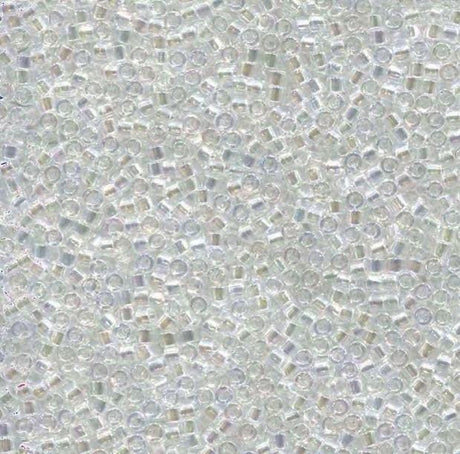 DB0051 11/0 Crystal AB Miyuki Delica