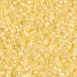 DB0053 11/0 Light Yellow Lined Crystal Miyuki Delica 