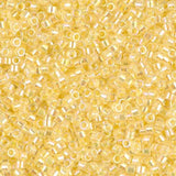 DB0053 11/0 Light Yellow Lined Crystal Miyuki Delica 