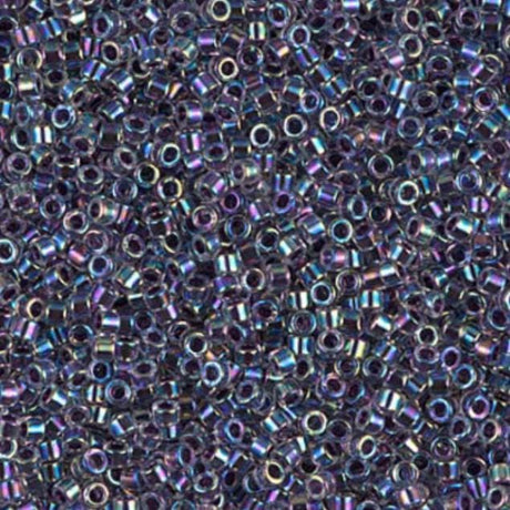 DB0059 11/0 Amethyst Lined Crystal AB Miyuki Delica 