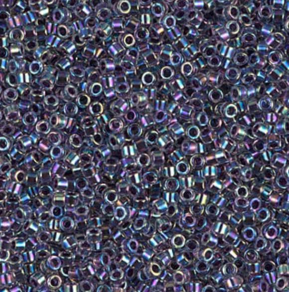 DB0059 11/0 Amethyst Lined Crystal AB Miyuki Delica