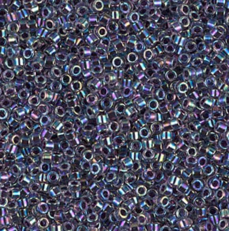 DB0059 11/0 Amethyst Lined Crystal AB Miyuki Delica