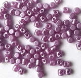 Minos Par Puca Pastel Lilac, 2.5X3MM Czech glass 25012, 5 grams