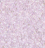 DB0071 11/0 Transparent Pink AB Miyuki Delica