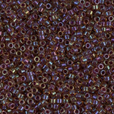Purple Lined Lt Topaz AB Miyuki Delica 11/0  DB0061