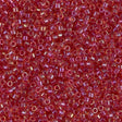 Light Cranberry Lined Topaz Luster Miyuki Delica 11/0 DB0062