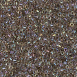 Taupe Lined Crystal AB Miyuki Delica 11/0 DB0064