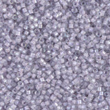 Pale Violet Lined Crystal Luster Miyuki Delica 11/0 DB0080
