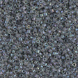 Gray Lined Crystal AB Miyuki Delica 11/0 DB0081