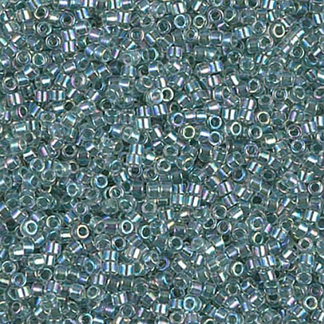 Sea Foam Lined Crystal AB Miyuki Delica 11/0 DB0084