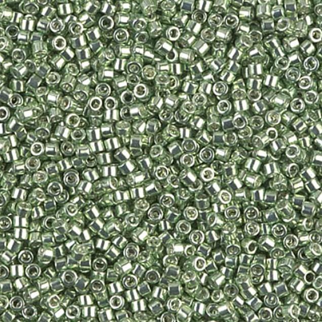 Light Green Galvanized Miyuki Delica 11/0 DB0413