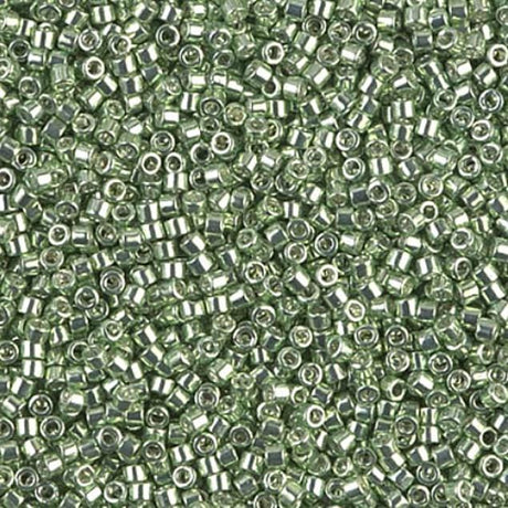 Light Green Galvanized Miyuki Delica 11/0 DB0413