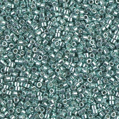 Galvanized Dark Sea Foam Miyuki Delica 11/0 Deica