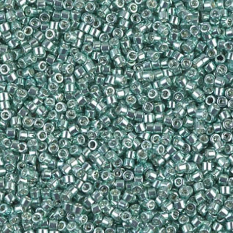 Galvanized Turquoise Green Miyuki Delica 11/0 DB0415