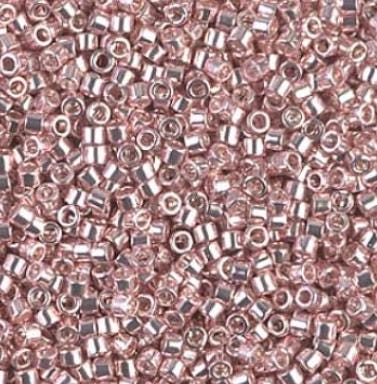 DB0418 11/0 Galvanized Blush Miyuki Delica