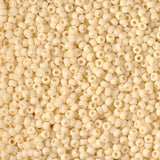11-492F Matte Opaque Dark Cream, Miyuki Seed Beads 