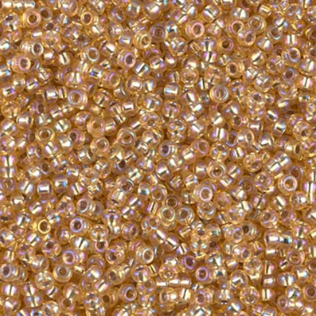 11-1003 Silverlined Gold AB, Miyuki Seed Bead 
