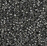 DB0457 11/0 Galvanized Dark Steel Green Miyuki Delica