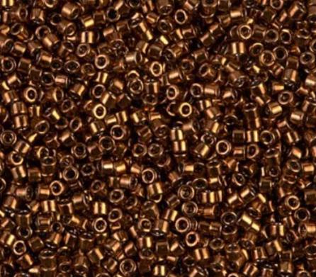 DB0461 11/0 Galvanized Tarnished Copper Miyuki Delica