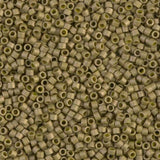 Matte Opaque Golden Olive Luster Miyuki Delica DB0371 11/0