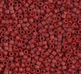 DB0378 11/0 Matte Metallic Brick Bed Miyuki Delica