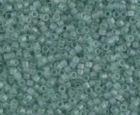 DB0385 11/0 Matte Sea Glass Green Luster Miyuki Delica