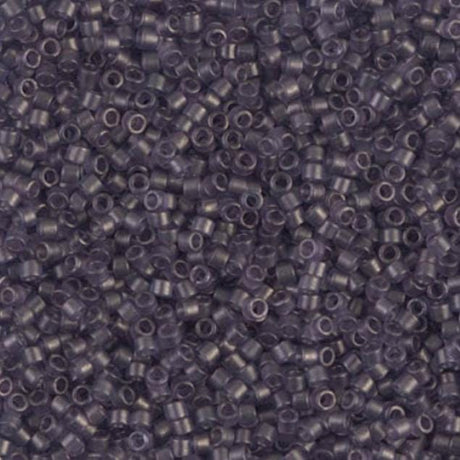 Matte Transparent Dried Lavender Luster Miyuki Delica DB0386 11/0