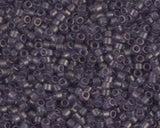 DB0386 11/0 Matte Transparent Dried Lavender Luster Miyuki Delica