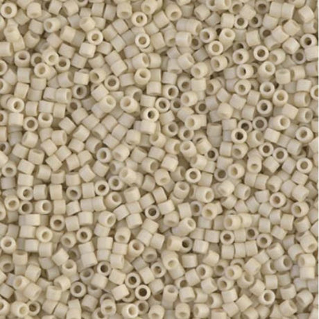 Matte Opaque Bone Luster Miyuki Delica DB0388 11/0