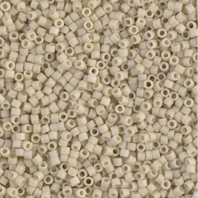Matte Opaque Bone Luster Miyuki Delica DB0388 11/0