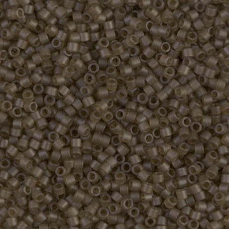 Matte Transparent Smoky Quartz Luster Miyuki Delica DB0384-1 11/0 